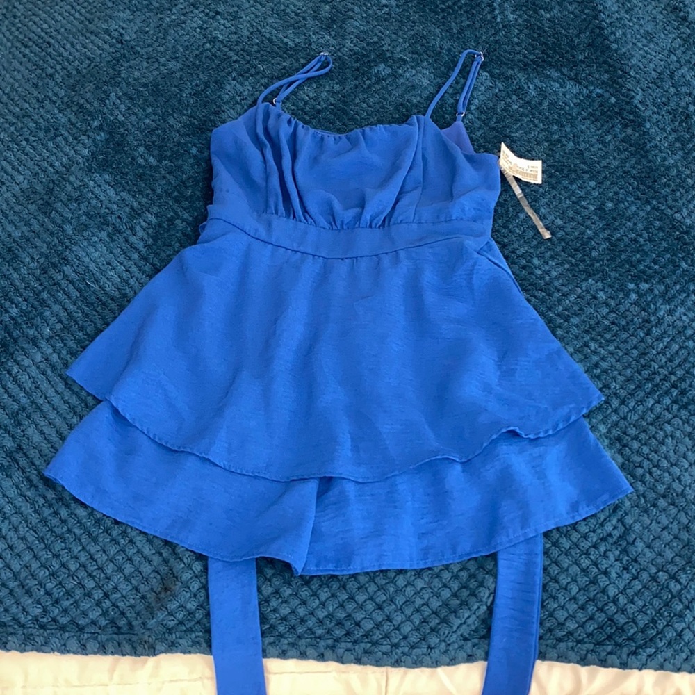 royal blue jumpsuit